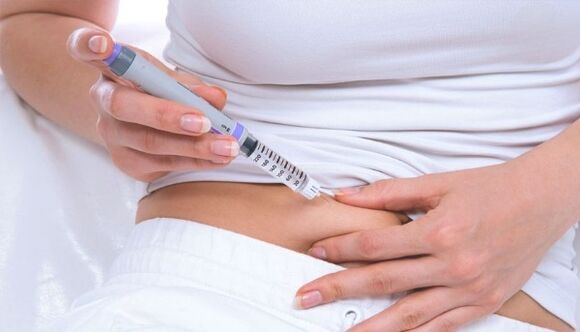Involi injection in diabetes