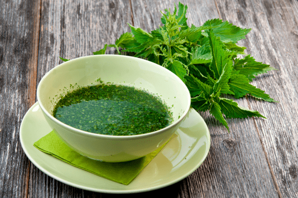 Nettle leaves infusion - folk remedy for diabetes